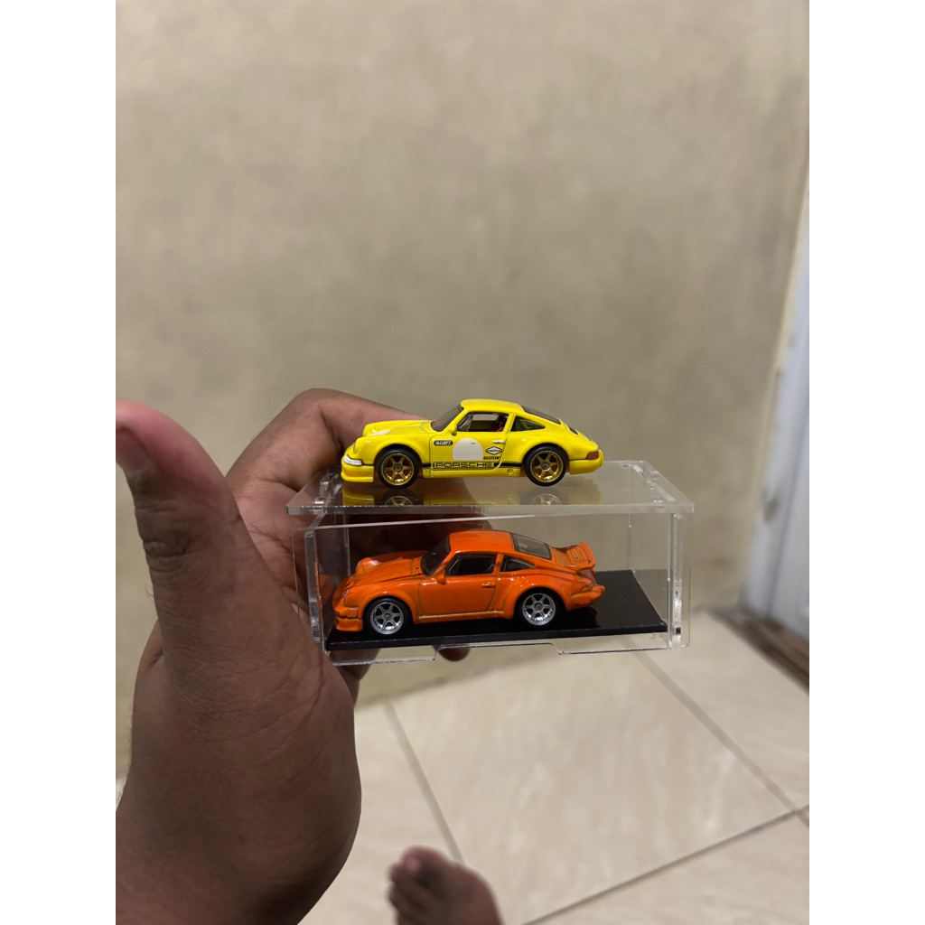 hotwheels porsche swap ban karet free akrilik 1 pcs