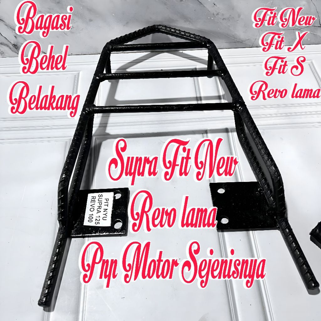 BAGASI BEHEL BELAKANG HONDA SUPRA FIT -NEW-FIT X-FIT S-REVO LAMA-SUPRA LAMA-HONDA KARISMA
