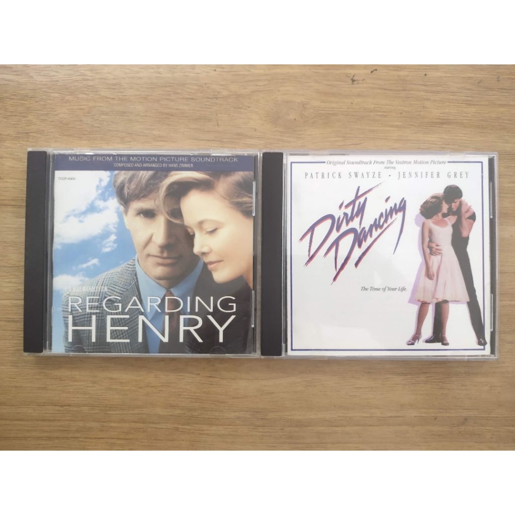 Paket 2 CD soundtrack REGARDING HENRY + DIRTY DANCING