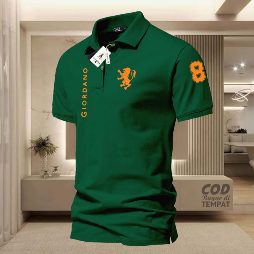 SHIRTKaos Baju Berkerah Berkualitas tinggi/Kaos kerah pria/Baju berkerah pria keren kasual/Kaos kera