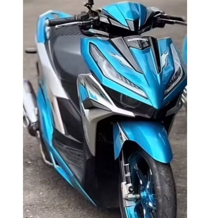 CAT PU TOSCA BLUE + SILVER | CAT MOTOR | CAT MOBIL | CAT AUTOGLOW | CAT AUTOMOTIF |