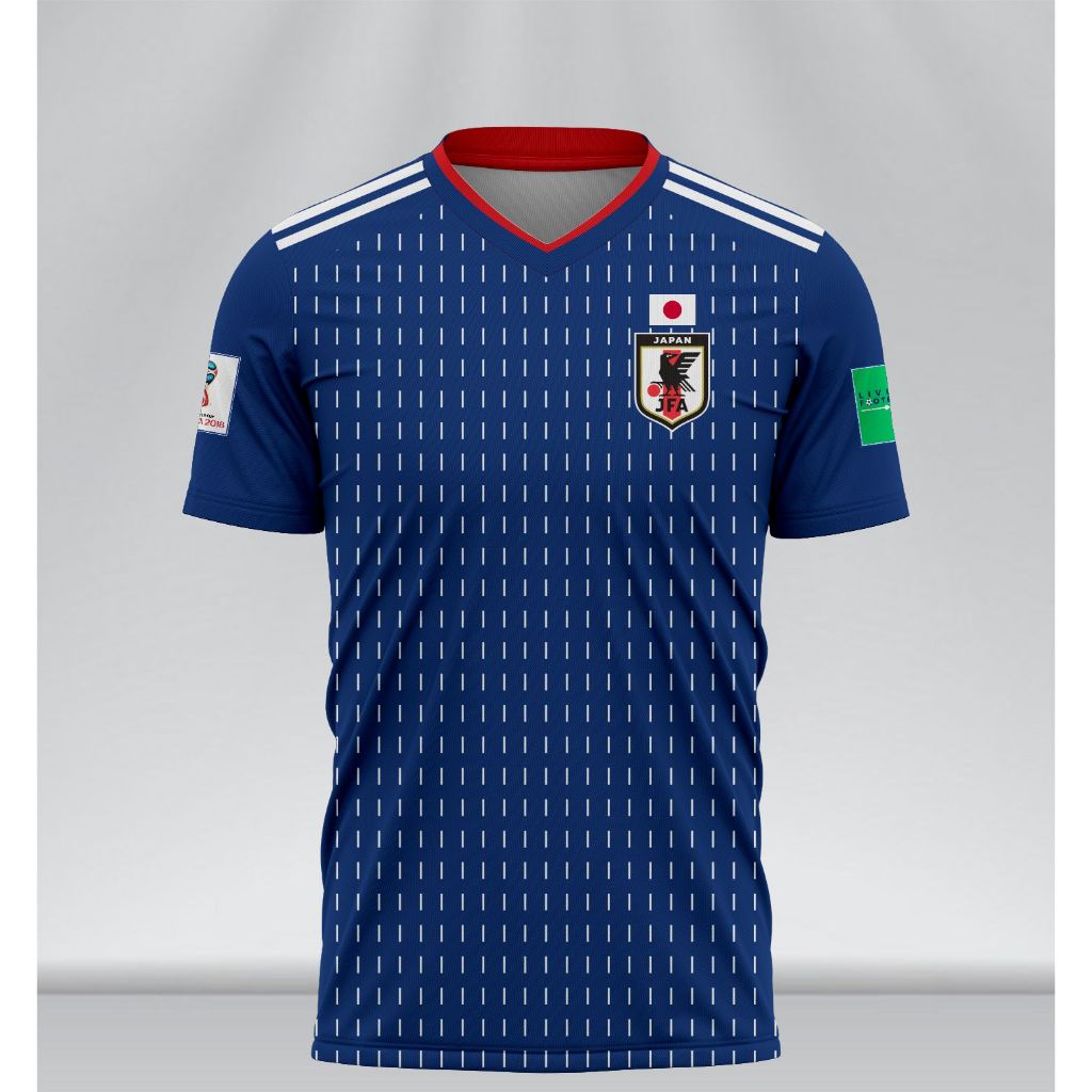 Jersey Jepang Home 2018 Full Patch