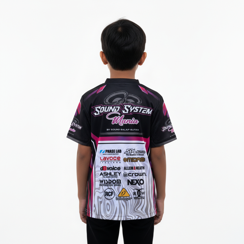 Jersey Anak Sound System Mania Premium Kaos Anak Sound Balap Blitar
