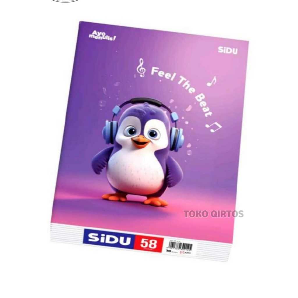 BUKU TULIS 38 LEMBAR GARIS A5 SKOLA BY SiDU NOTEBOOK BUKU TULIS ANAK SEKOLAH Buku Tulis Sidu58Lembar