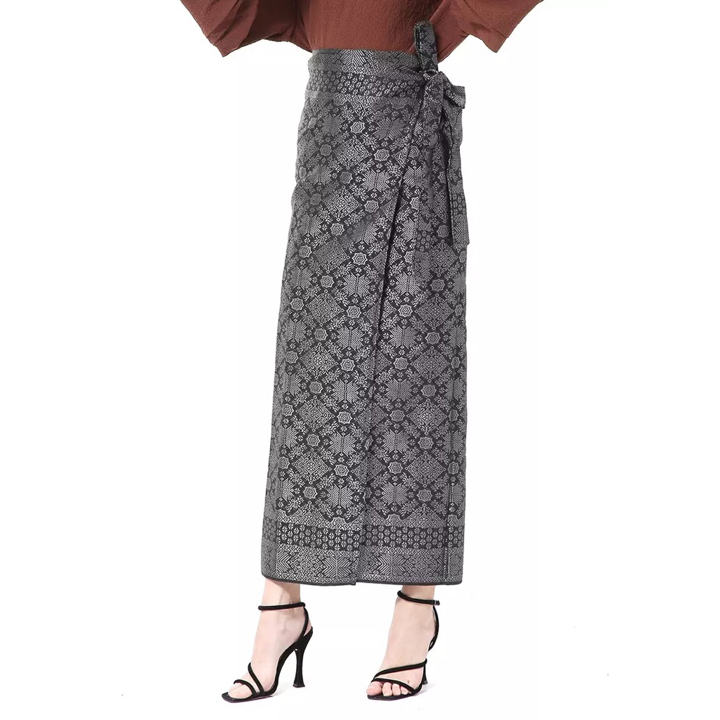 Rok songket lilit palembag || bawahan kebaya mewah dan elegant || songket tenun lilit || rok songket