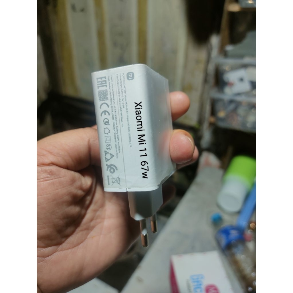 kepala charger Xiaomi mi 11 67w second