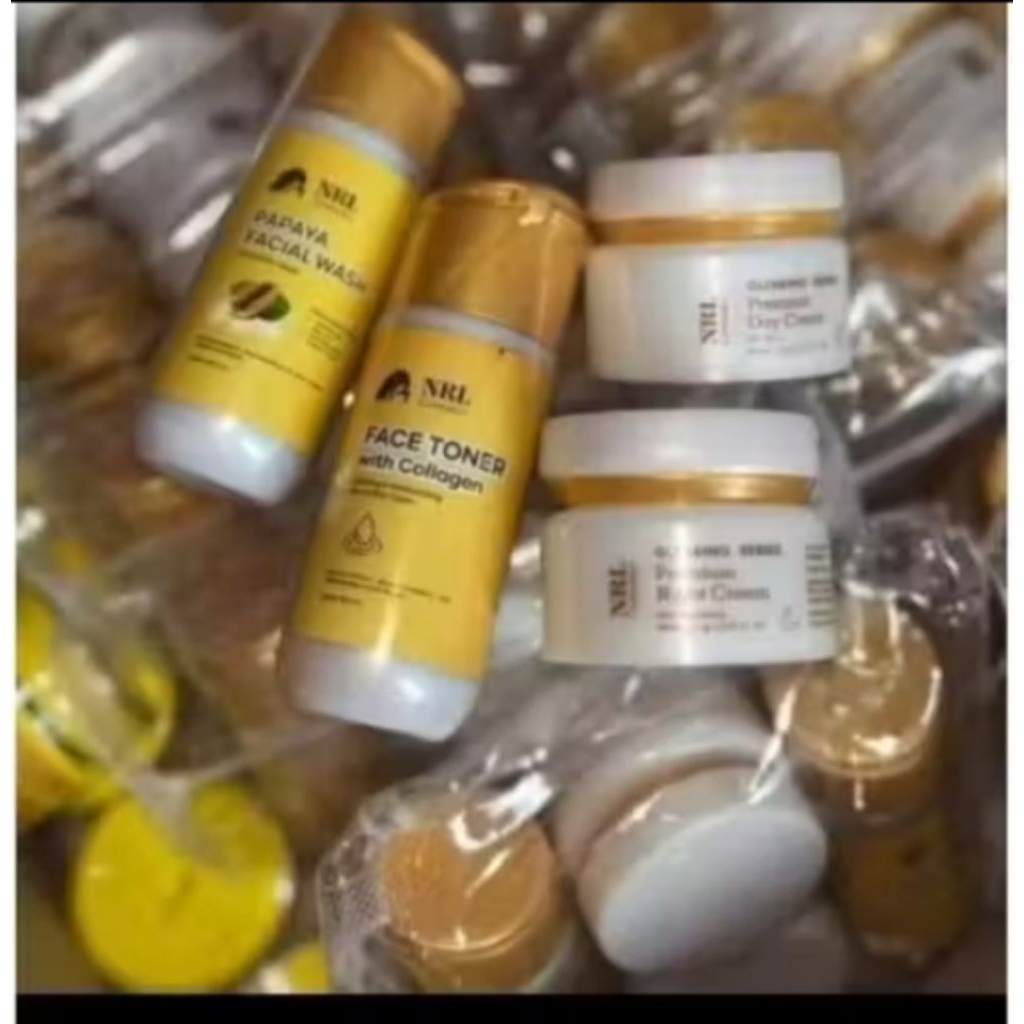 Cream NRL Ekonomis - Paket Flek: Mencerahkan Wajah, Mengatasi Jerawat, Menyamarkan Flek Hitam