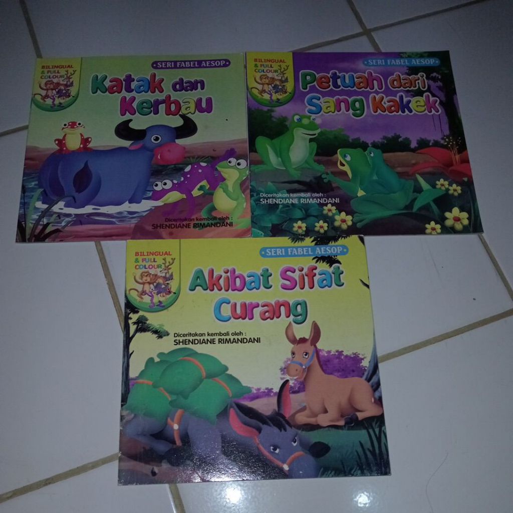 buku seri fabel aesop