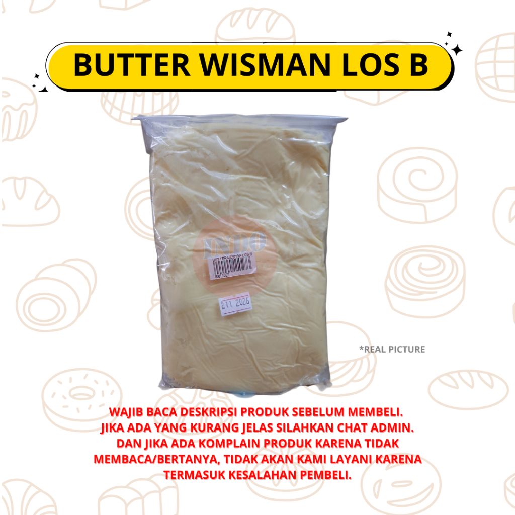 Butter Wisman Los B Repack 500gr