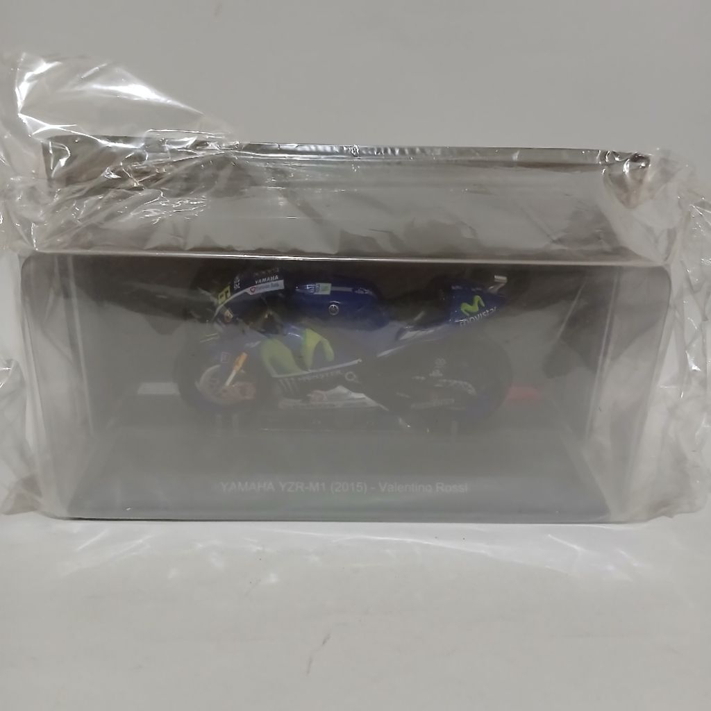 Diecast Motogp Altaya 1/18 Valentino Rossi The Doctor 2015 Yamaha YZR M1 Movistar