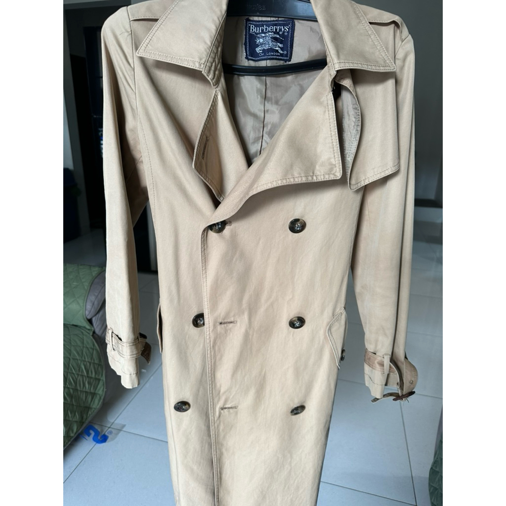 preloved coat Burberry original
