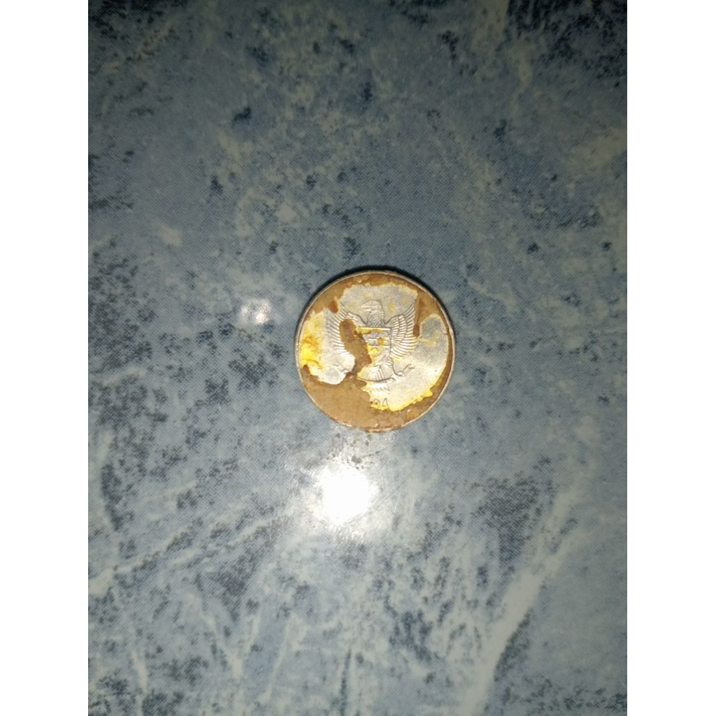 UANG KOIN KUNO 25 RUPIAH LOGAM ( original )