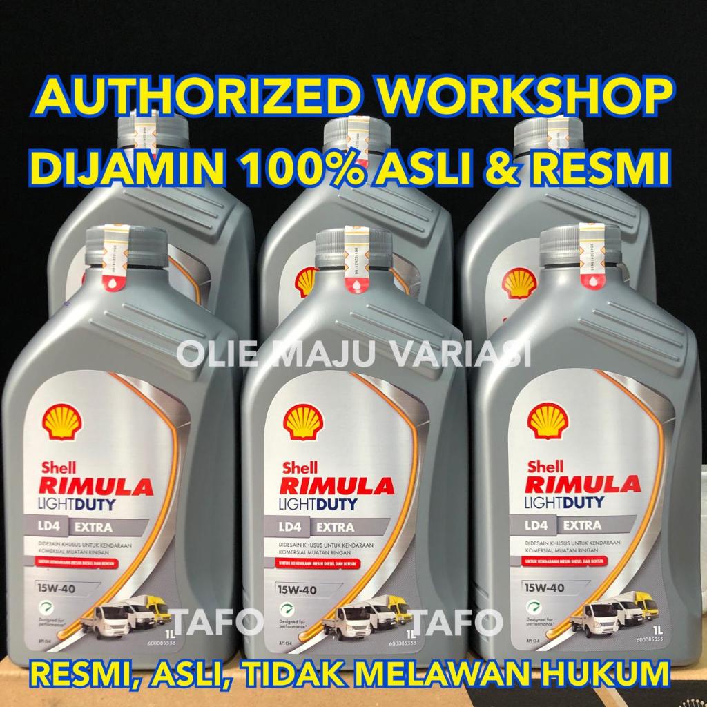 SHELL RIMULA LD4 15W-40 DIESEL ORIGINAL / SHELL RIMULA LD4 15W40
