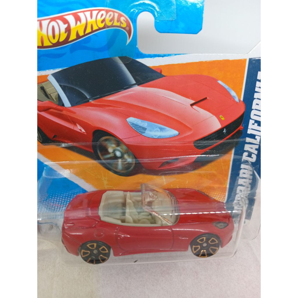 Hotwheels Ferrari California Faster Than Ever Include Protector