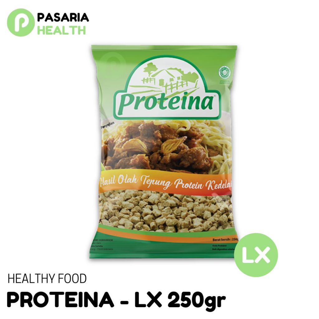 PROTEINA LX Daging Nabati Pengganti Daging Untuk Vegetarian/Vegan 250 gram