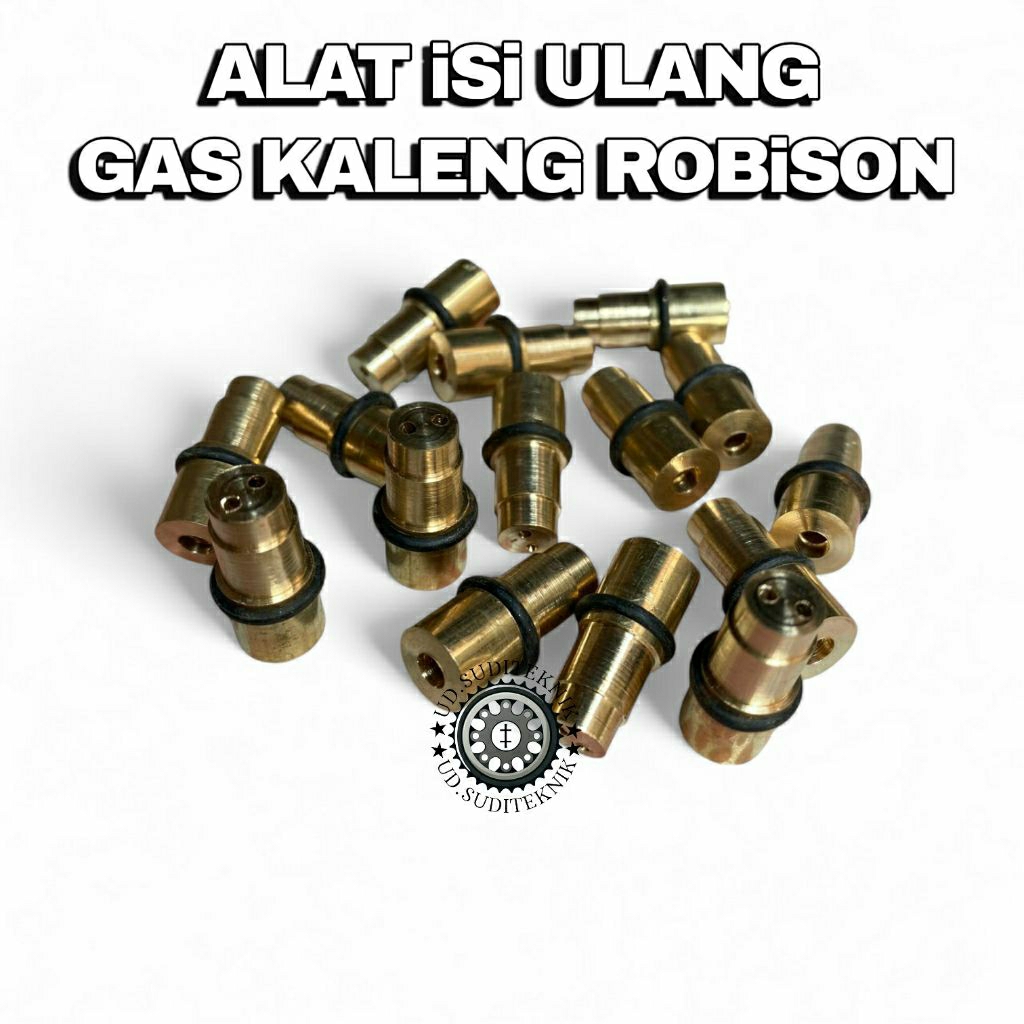Alat Isi Ulang Gas Kaleng Robison Dan Gas Kaleng Portable Simpel Botol Robison