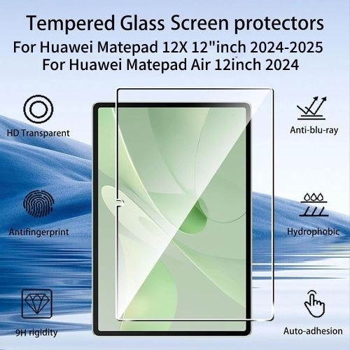 Antigores Huawei matepad 12x 12"inch Air 2024-2025  tempered glass huawei matepad 12x  tempered glas