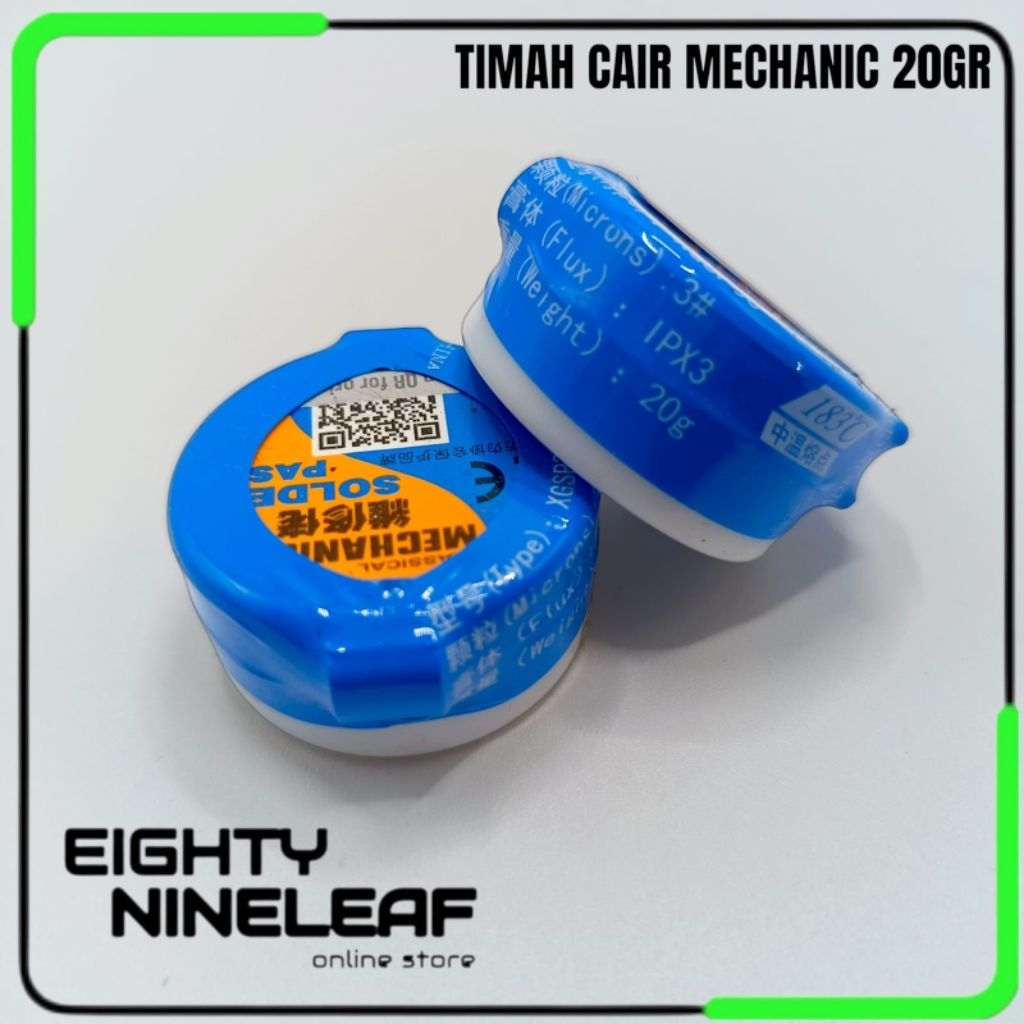 Pasta Solder / Timah Cair Mechanic Original XGSP 183C 20g 35g 42g