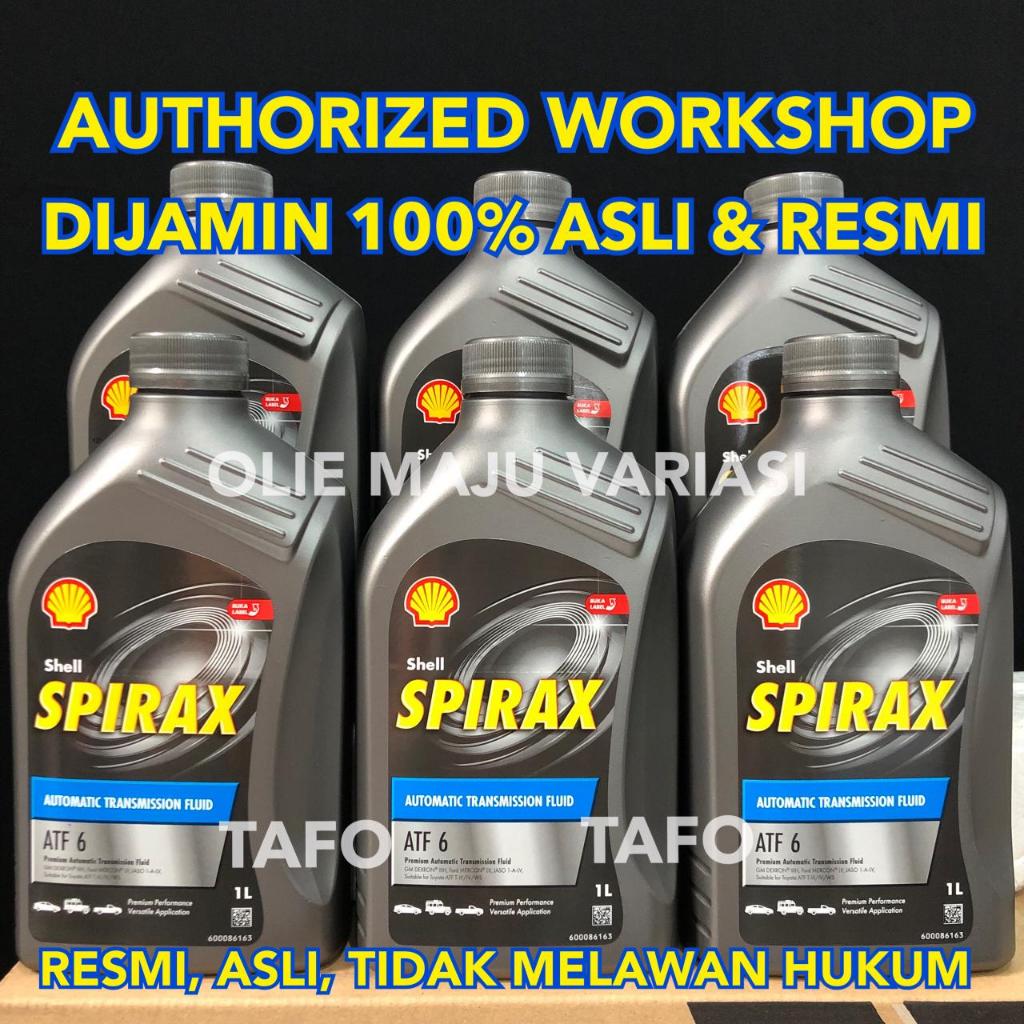 SPIRAX ATF6 TRANSMISI MATIC / SHELL SPIRAX ATF 6 ASLI