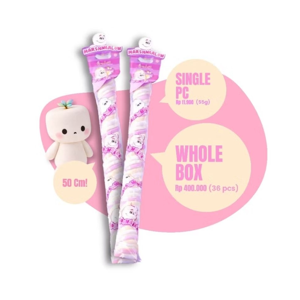 ChompChomp - Marshmallow Long Twister