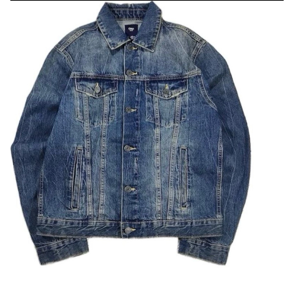 GAP JACKET DENIM WHASED BLUE PRIA