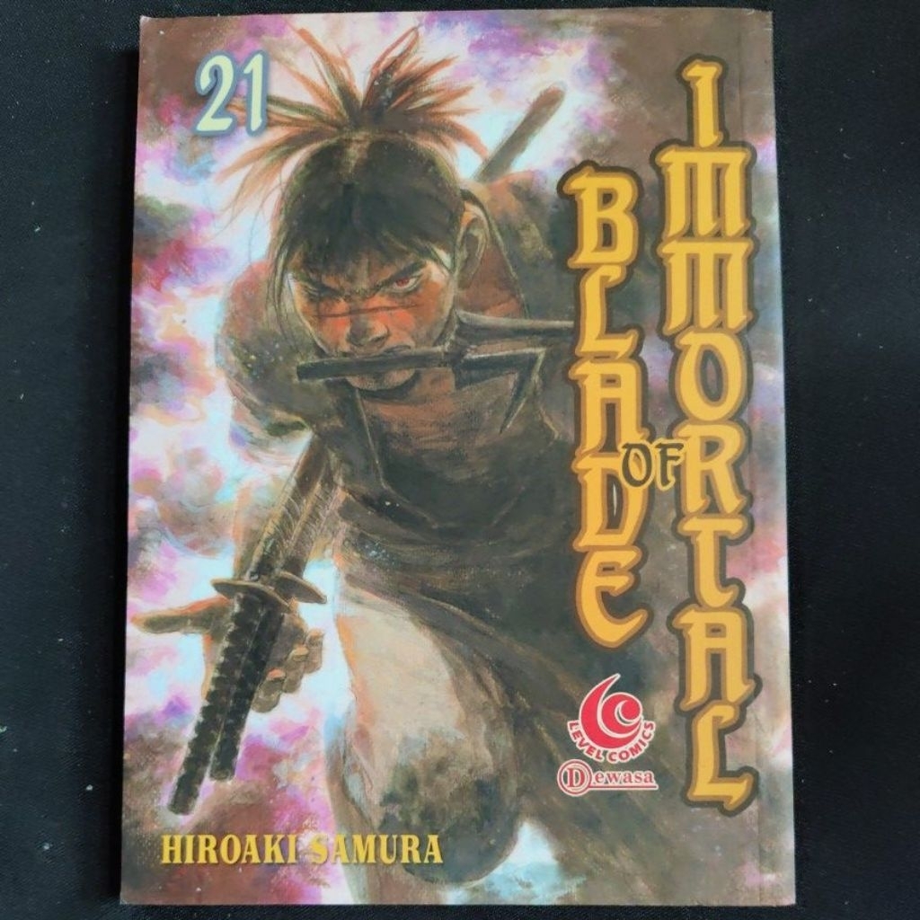 Komik Blade of immortal 21 (tidak segel/preloved)