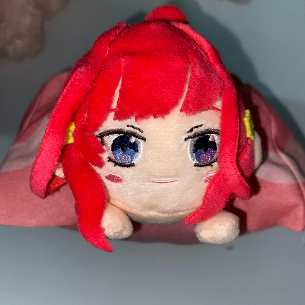 Itsuki Nakano The Quintessential Quintuplets Gotobun no Hanayome Doll Kotatsu Anime Plushie Plush Bo