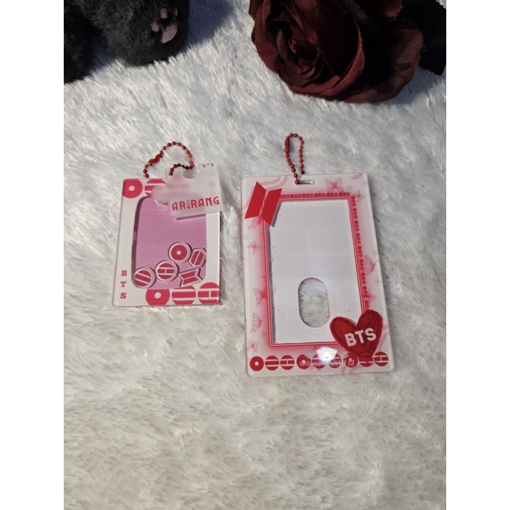 [PO] BTS Arirang merch ganci shaker keyring photocard holder