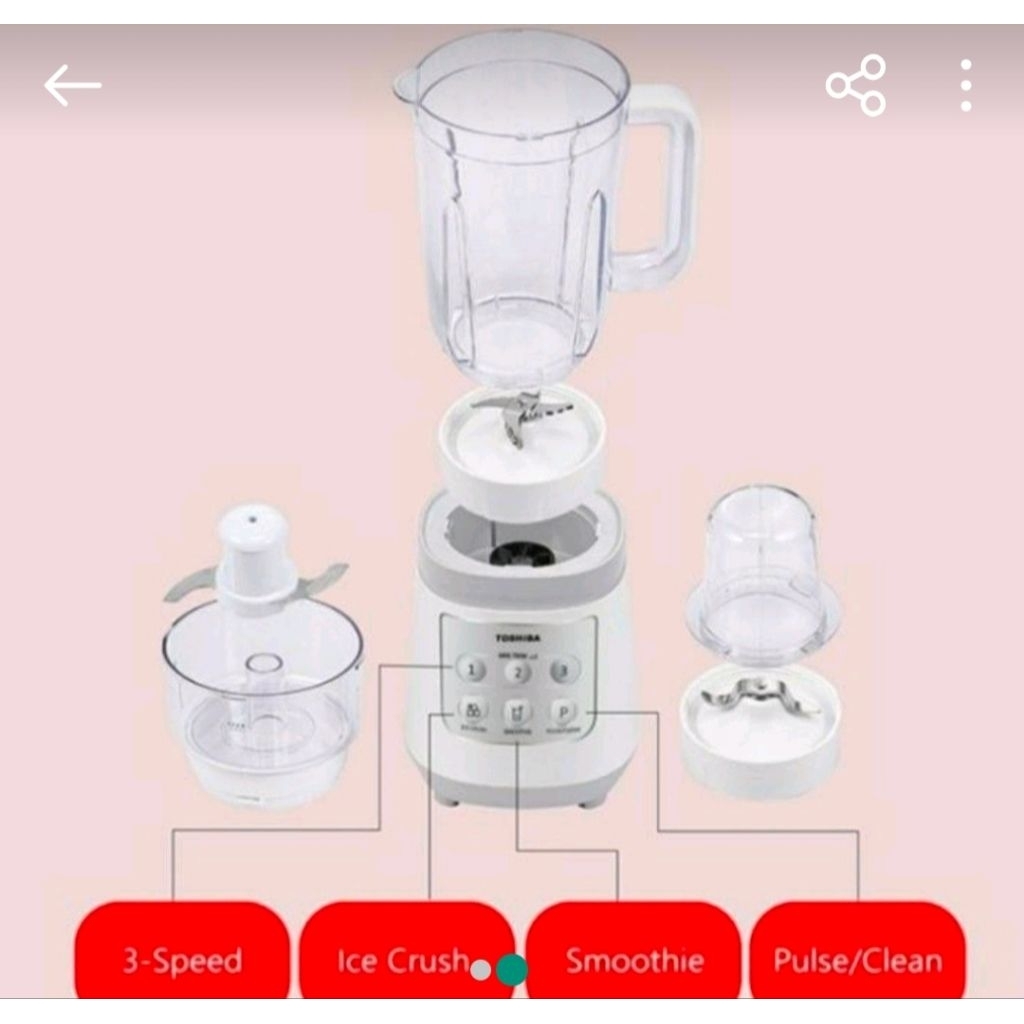 Blender Toshiba BL20PR2 Baru