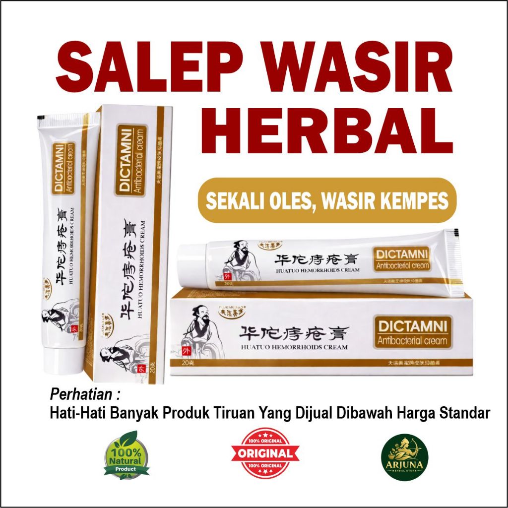 Salep Wasir Herbal Dictamni Alami Nyaman Ampuh