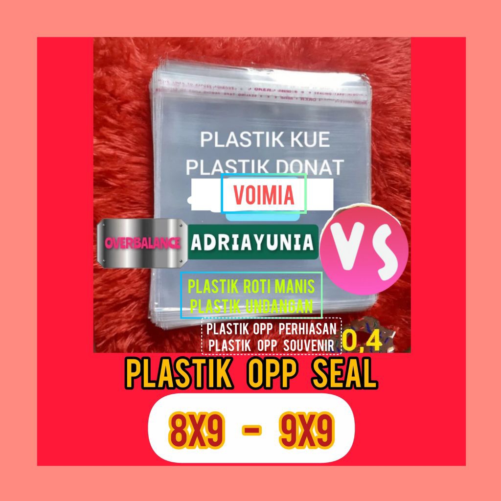 Plastik Opp 8x9 9x9 Perhiasan & Souvenir - Plastik Opp 8 x 9 / 9 x 9 Cookies & Cards