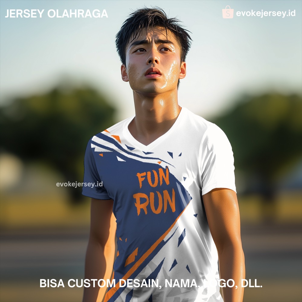 Kaos Jersey Fun Run Lari Dryfit Bisa Custom - 570