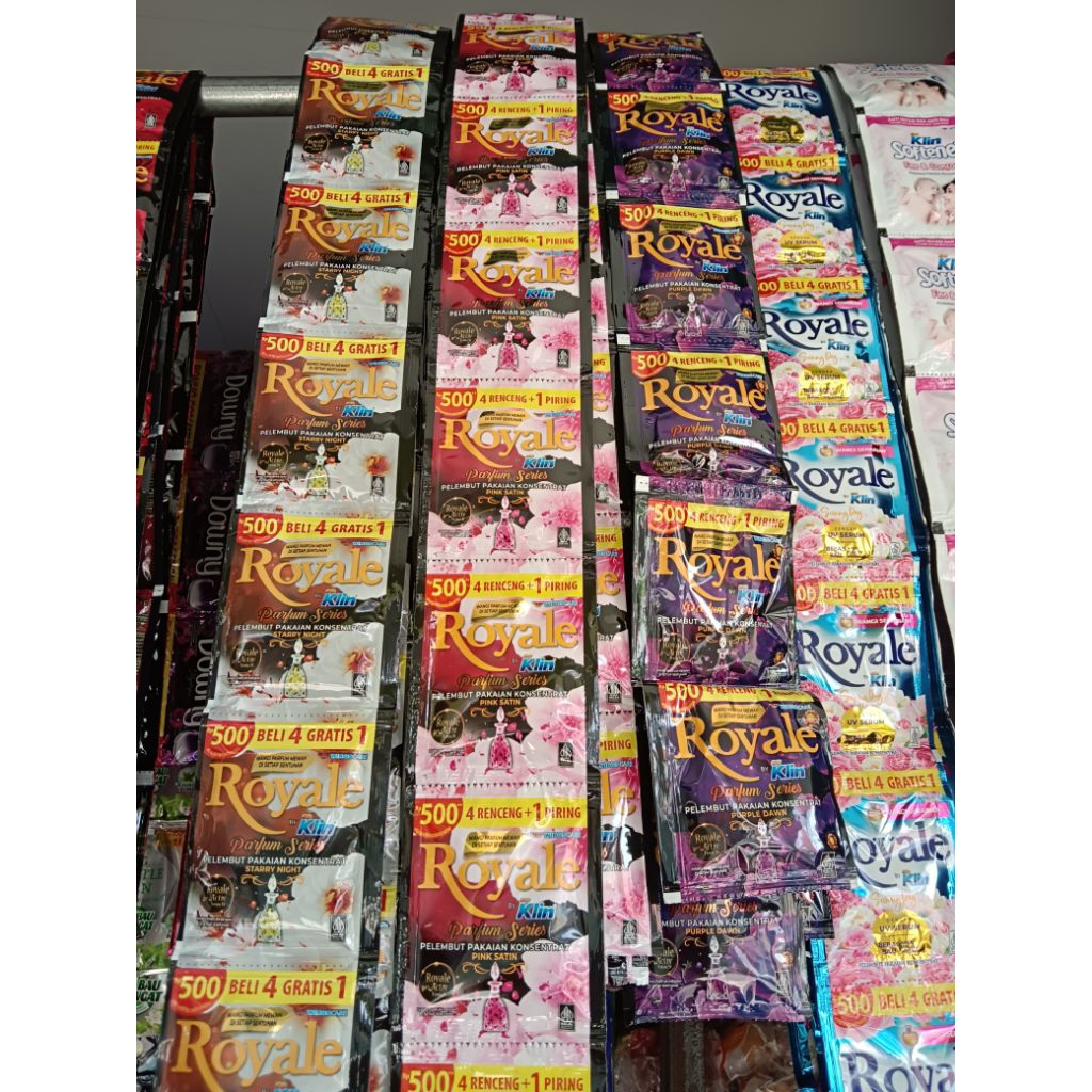 soklin royal sachet 1 Renceng 15pcs