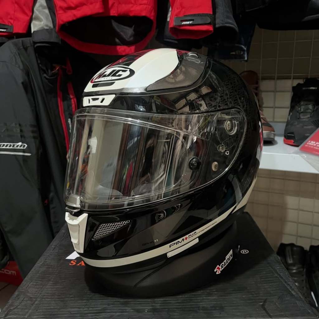 2ND HELMET HJC RPHA 11 RIOMONT MC5