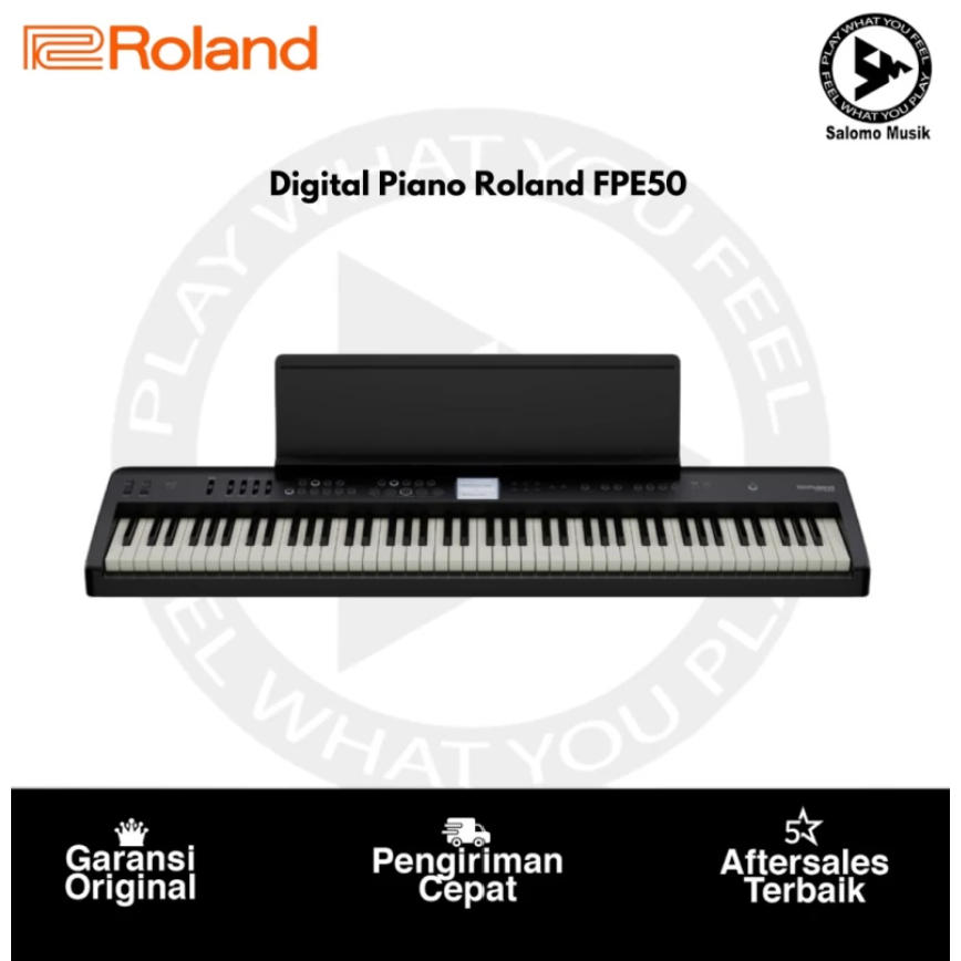 Digital Piano Roland FPE50 Digital Portable Piano 88Keys Weightedaction Original