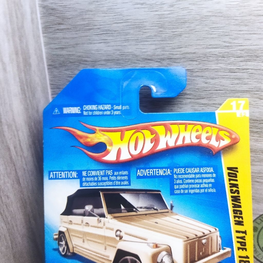 2010 hotwheels premiere vw volkswagen type 181 coklat