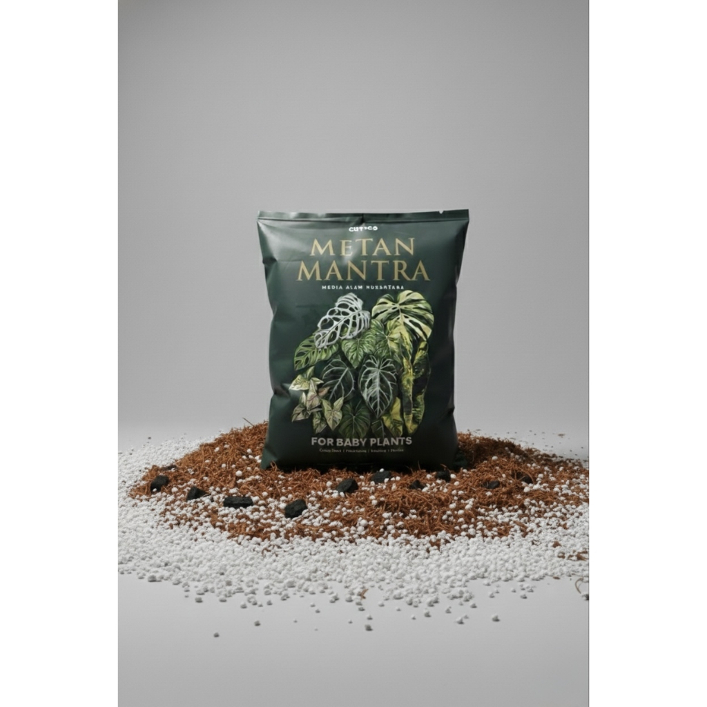 500Gram - Media Tanam Mantra (Aroid mix) Premium for Baby Plant