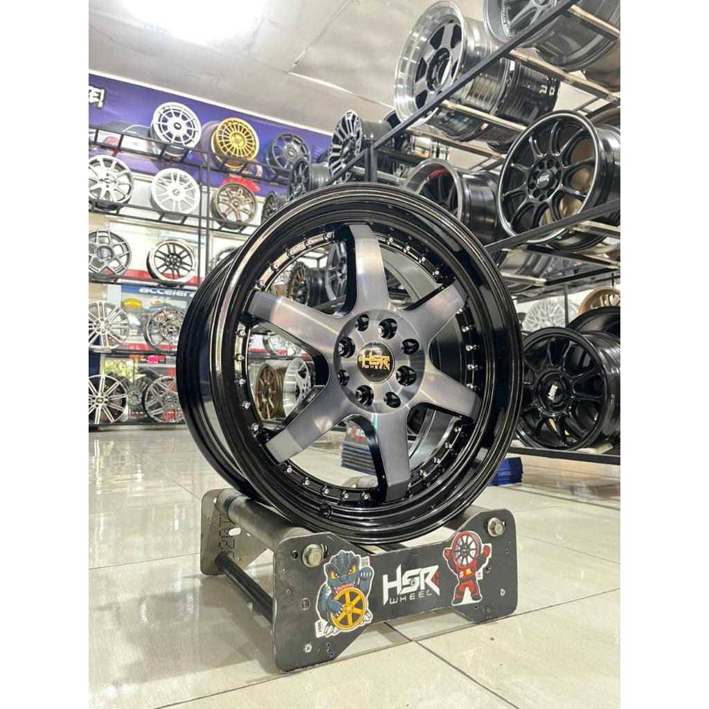 Velg Mobil HSR Borgo R17 4Pcs Lebar Belang