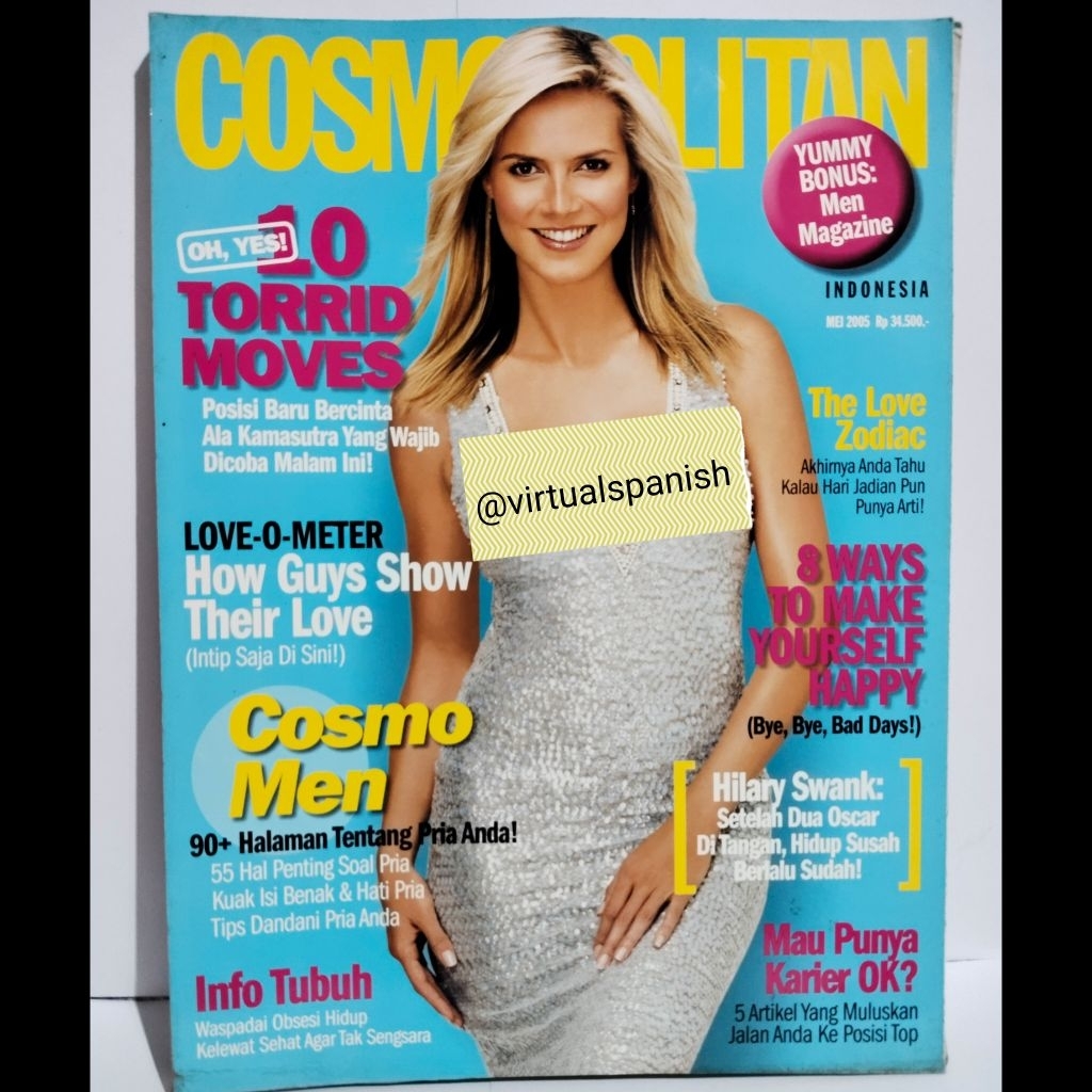 MAJALAH COSMOPOLITAN MEI 2005