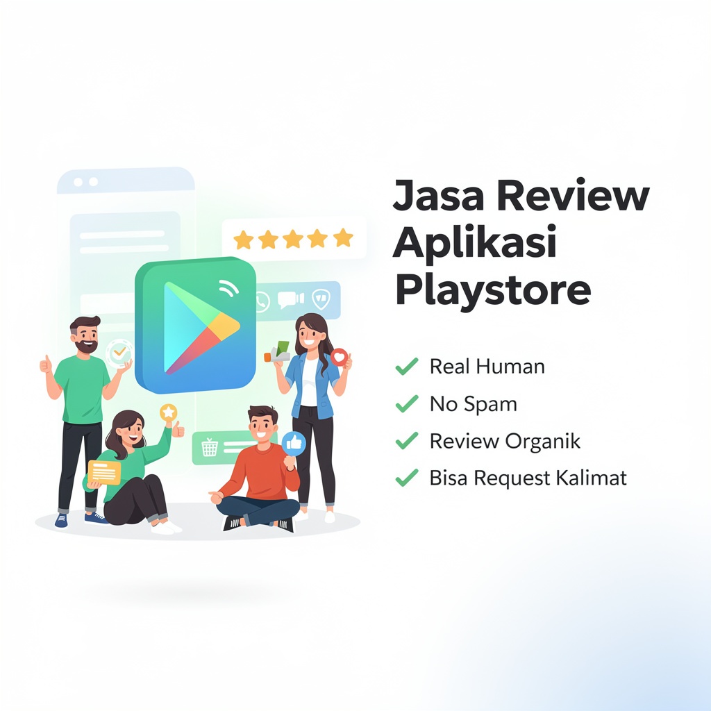 Jasa Review Aplikasi | Jasa Download Aplikasi | Jasa Ulasan Aplikasi Playstore