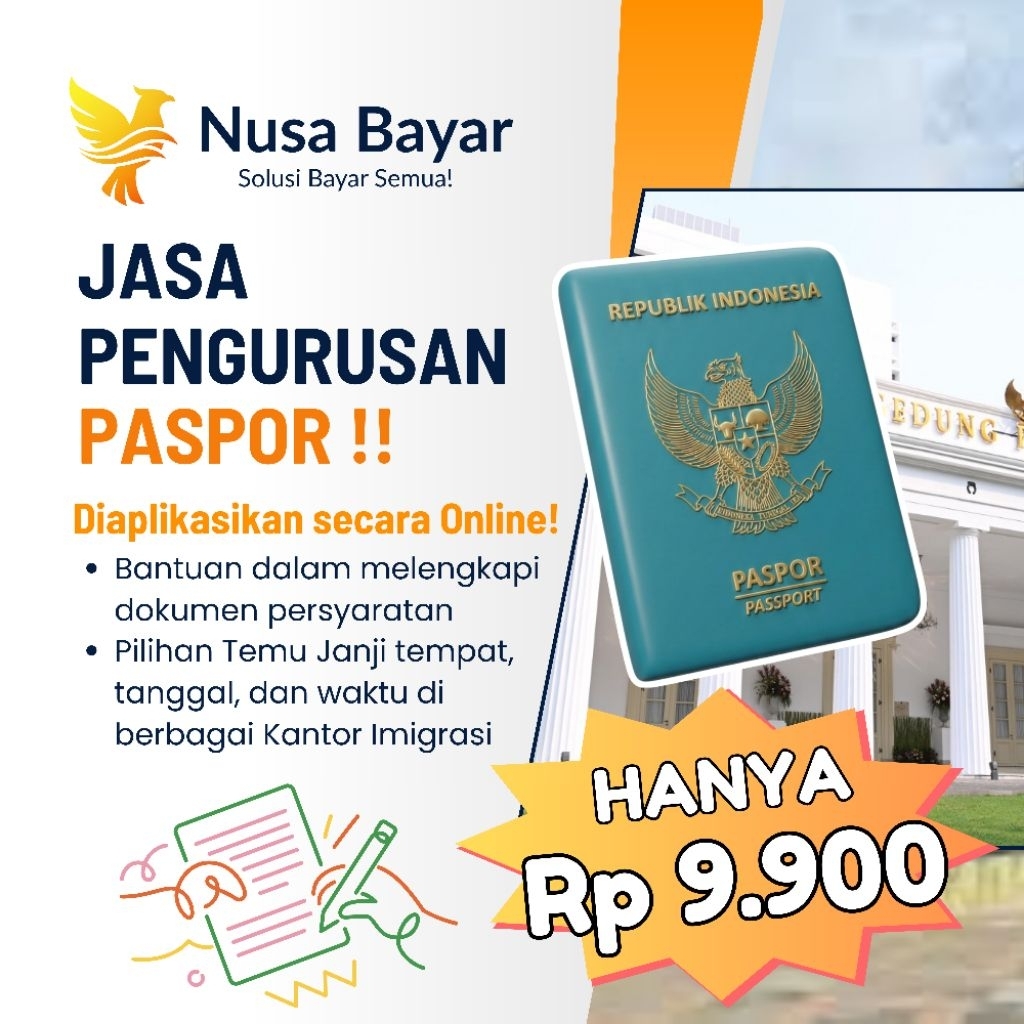 Jasa Pengurusan Pembuatan Paspor / Passport Indonesia