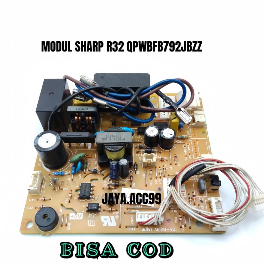 MODUL PCB AC SHARP R32 AH-A5SAY SH-A7SAY AH-A9SAY AH-A5SEY AH-A7SEY AH-A9SEY SERI QPWBFB792JBZZ