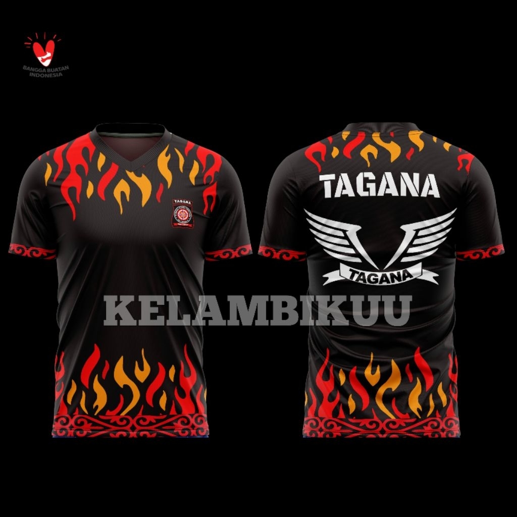 JERSEY TAGANA TARUNA SIAGA BENCANA PRINTING TERBARU/BAJU KAOS TAGANA TARUNA SIAGA BENCANA MURAH