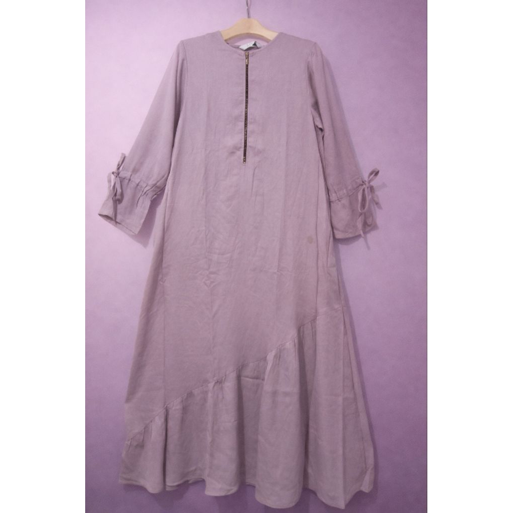 Gamis Amima - dusty purple