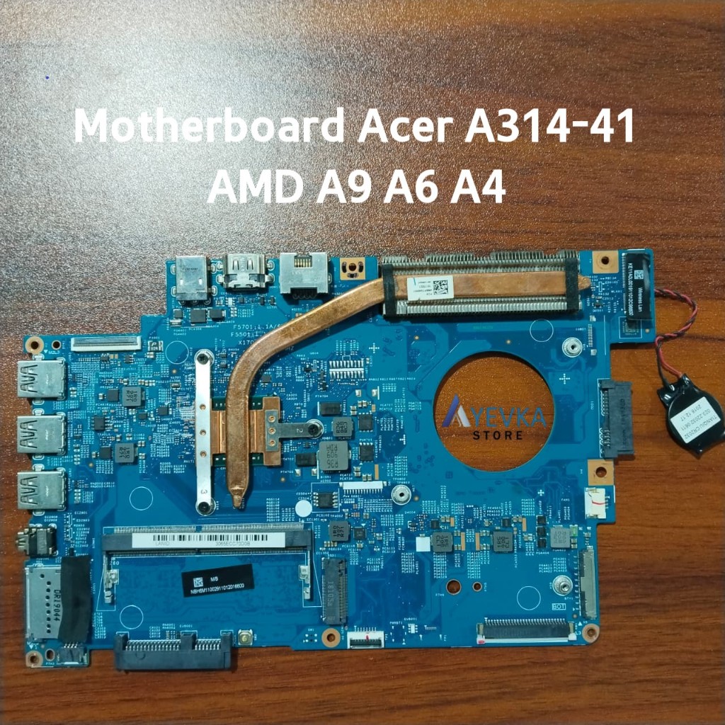 Motherboard ACER A314-41 AMD A9 A6 A4 Normal Tested Seken Original [ aspire 3 mainboard mobo mesin m