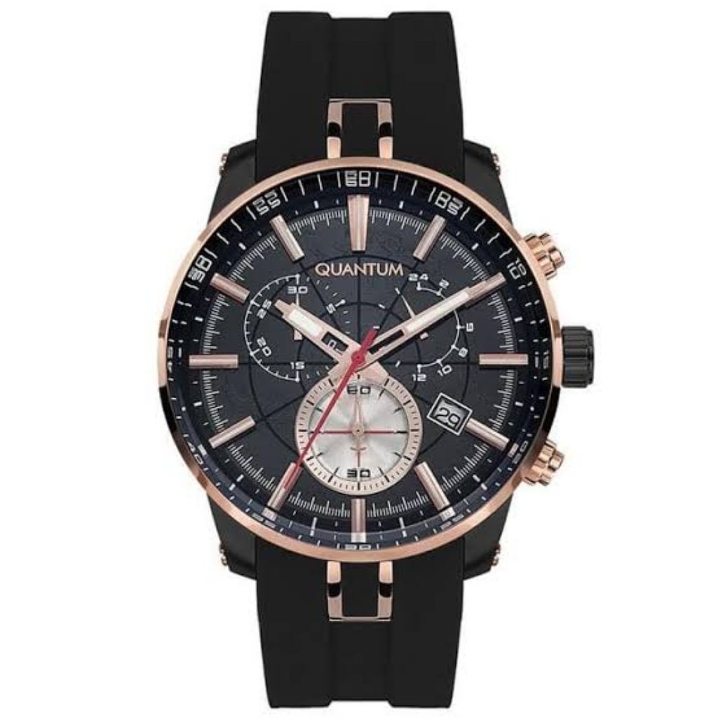 Jam Tangan Pria quantum PWG560.661 Rubber Original Garansi Resmi