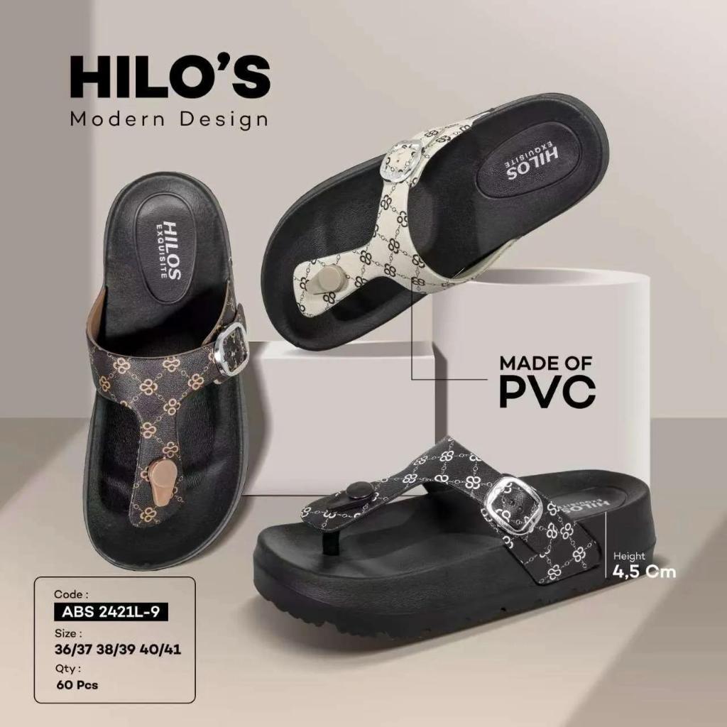 Gallery Cila / Sandal Wanita / Sandal Jepit / Sandal Hilos Motif Jepit dan Ban 2 Nomor 36-41