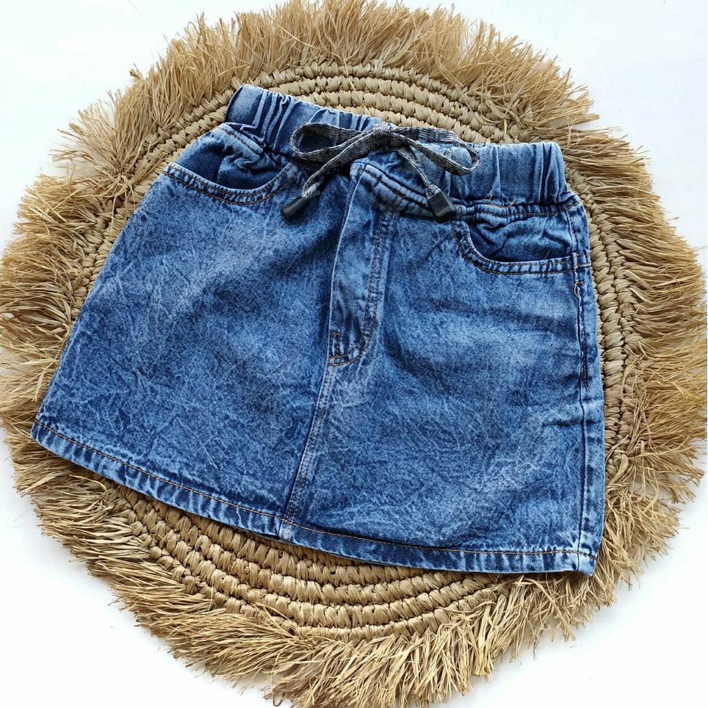 rok mini mini jeans anak rok pendek anak jeans anak perempuan