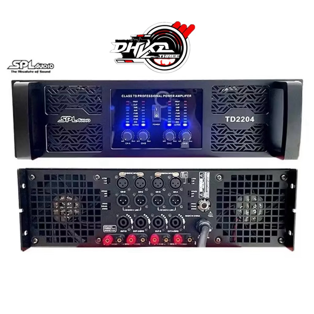 POWER SPL TD 2204 CLASS TD 4 CHANNEL ORIGINAL / Power Spl td 2204 class td original / power spl td 2