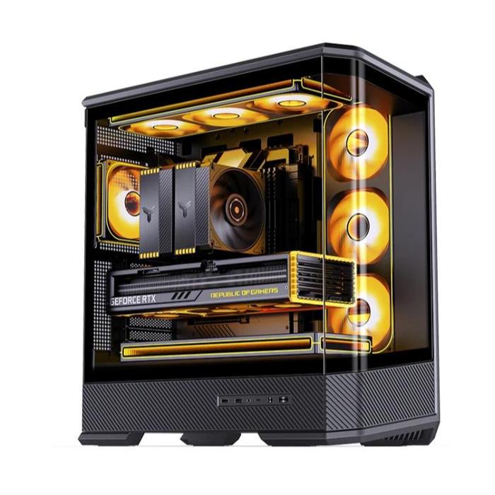 JONSBO D400 Mini-ITX / M-ATX / ATX Case PC | Black
